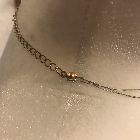 Multi-layer Gold-plated Star Choker Necklace - Picture 6 of 7